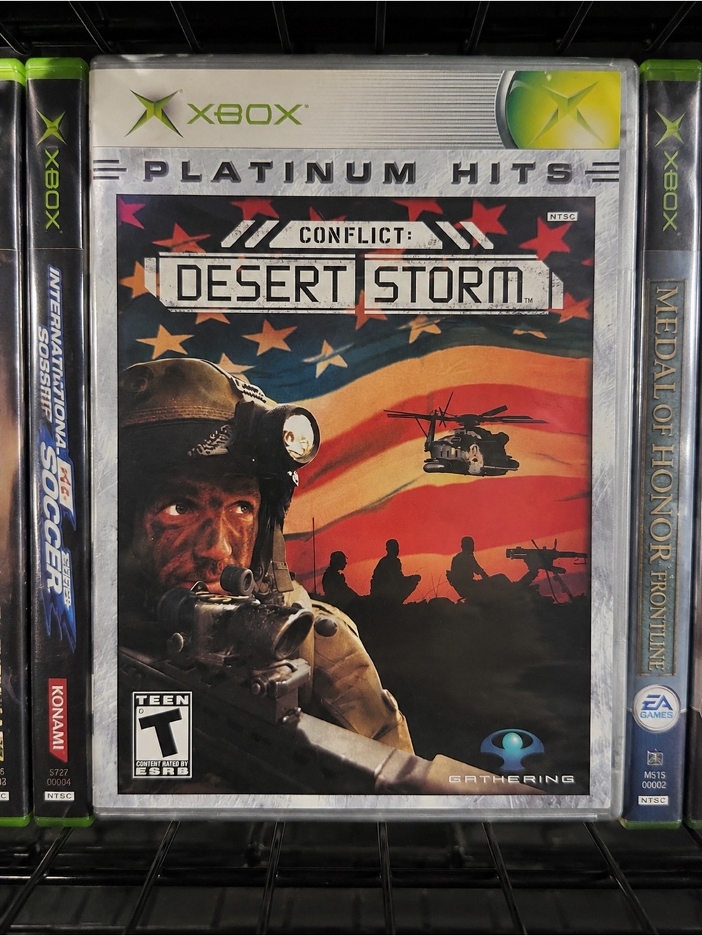 Conflict Desert Storm Platinum Hits Original Xbox Complete CIB